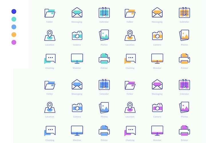 36 Free Office Icons Pack 1