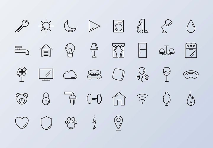 37 Free Home Routine Icons Ai 1