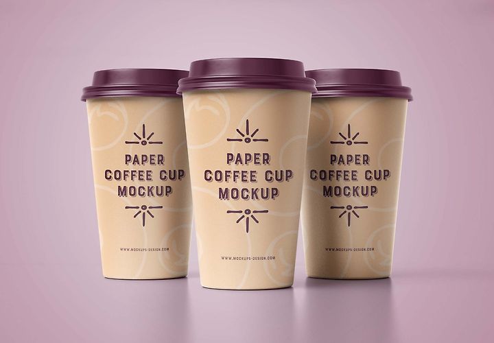 4 Free Coffee Cup Mockups Psd 1