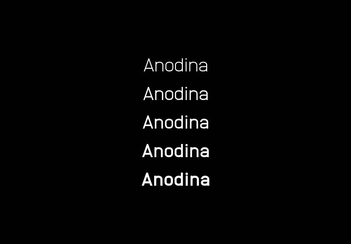 Anodina Font Family 1