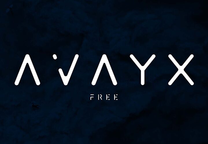 Avayx Free Font 1