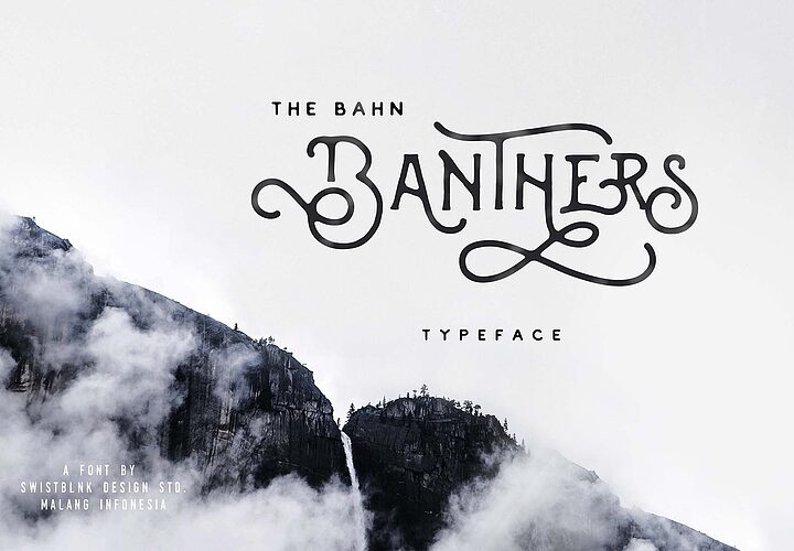 Banthers Free Font 1