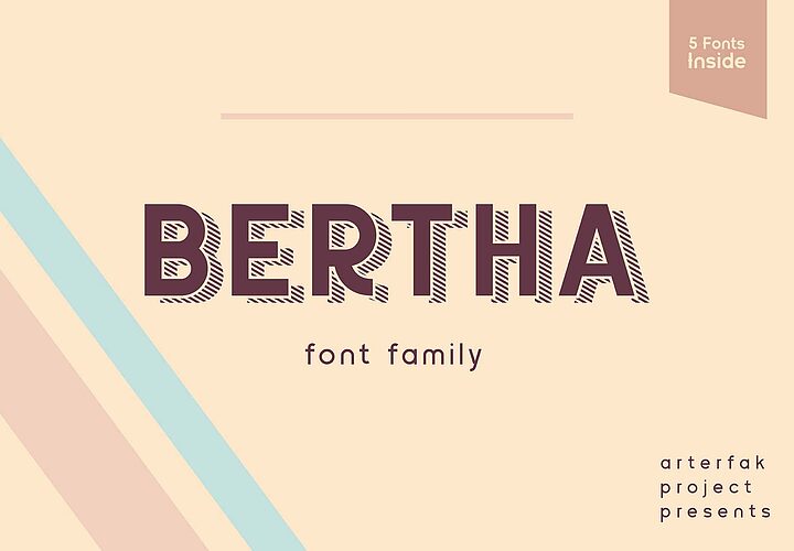 Bertha Free Font Family 1