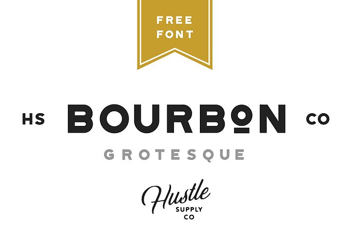 Bourbon Grotesque Font 1
