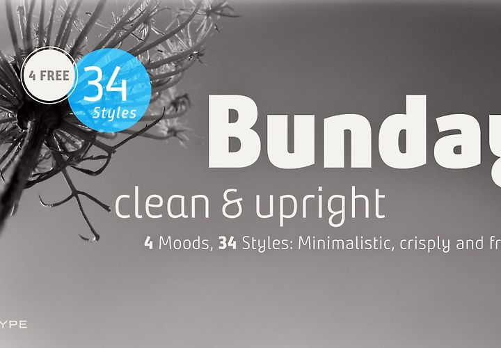 Bunday Free Minimalistic Font 1