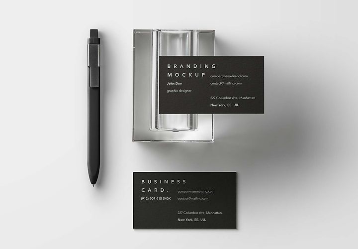 Business Card Branding Mockup Psd 1