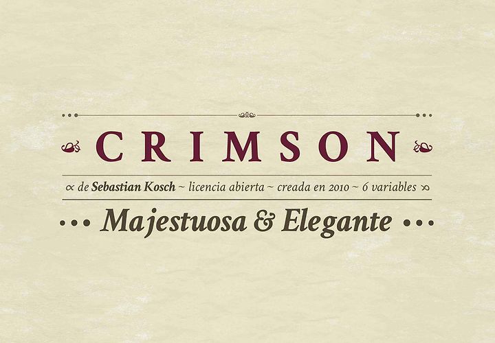 Crimson Serif Font 1