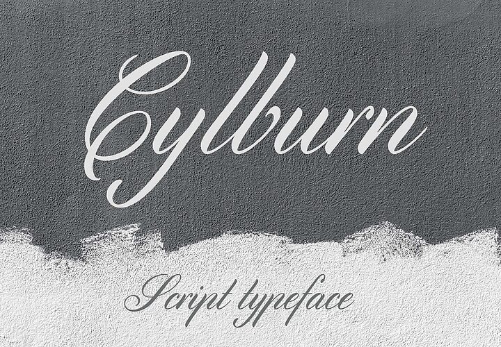 Cylburn Free Script Font 1