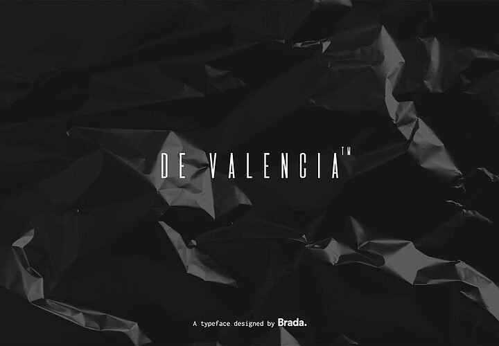 De Valencia Free Typeface 1