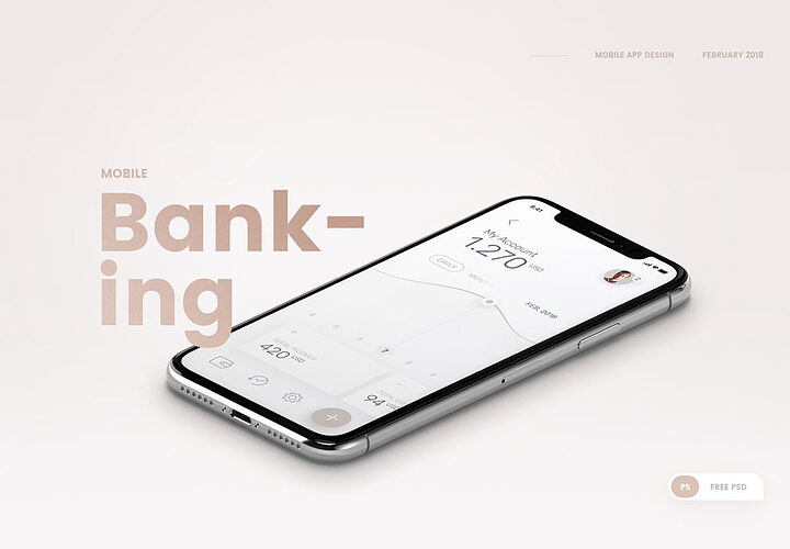 Free Banking Mobile App Ui 1