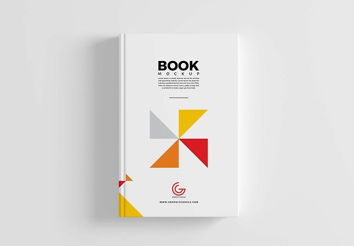 Free Book Hard Cover Mockup Psd 1