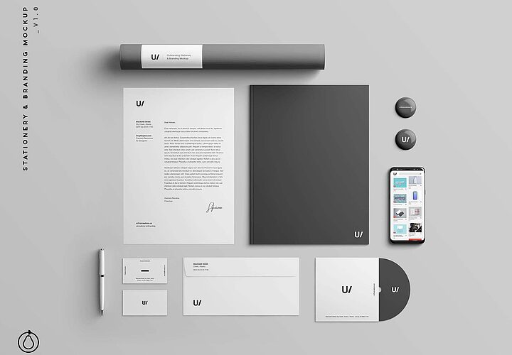 Free Branding And Stationery Mockup Psd 1