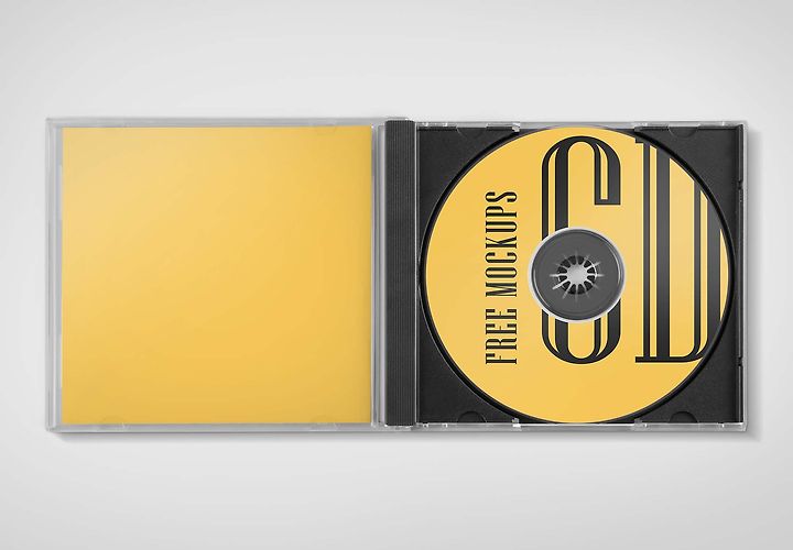 Free Cd Jewel Case Mockup Psd 2 1