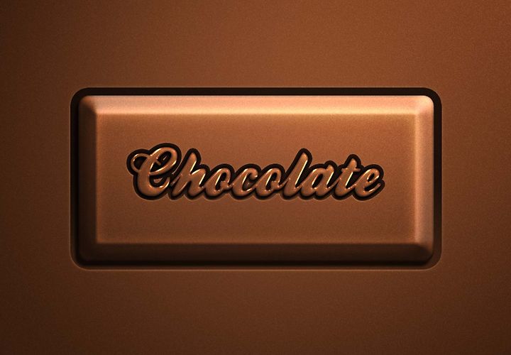 Free Chocolate Text Effect Psd 1