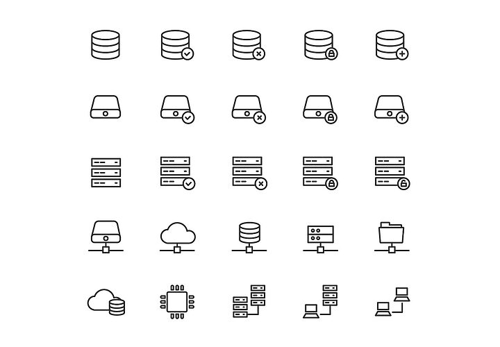 Free Database Icons 1