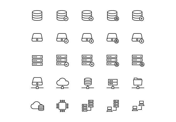 Free Database Icons 1