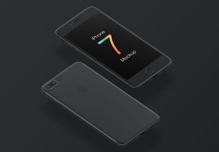 Free Different Color Iphone 7 Mockups 1