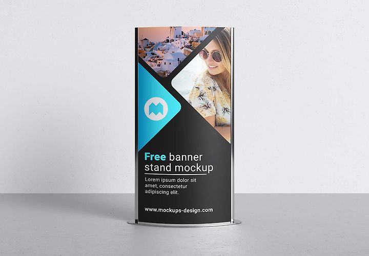 Free Display Stand Mockup 1