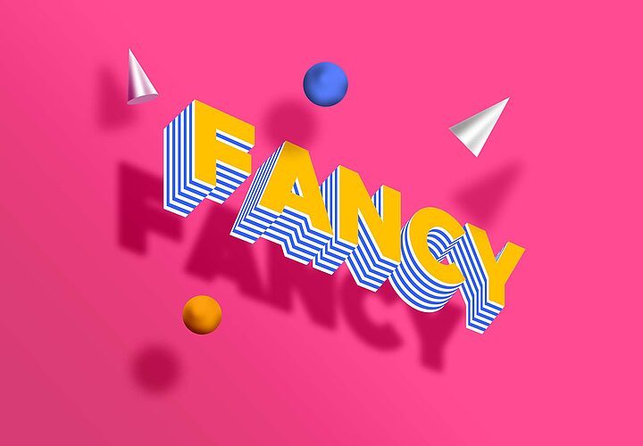 Free Fancy Isometric 3d Text Effect Psd 1