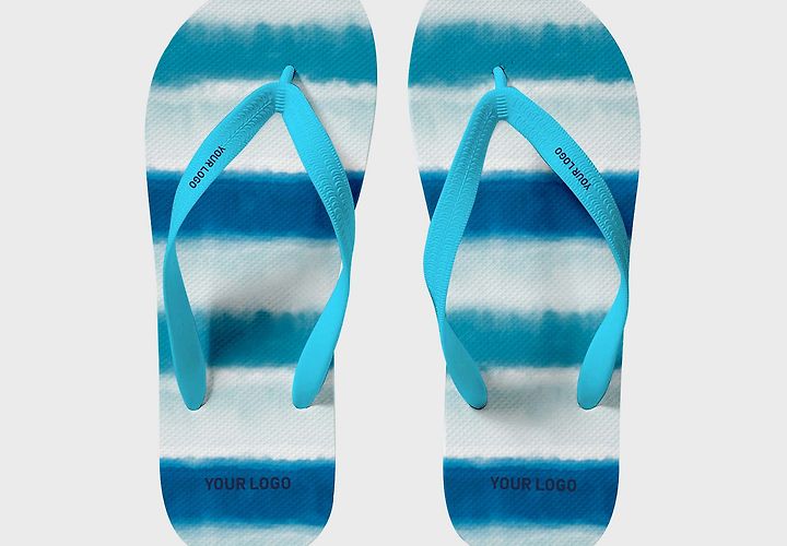 Free Flip Flops Beach Slippers Mockup Psd 1