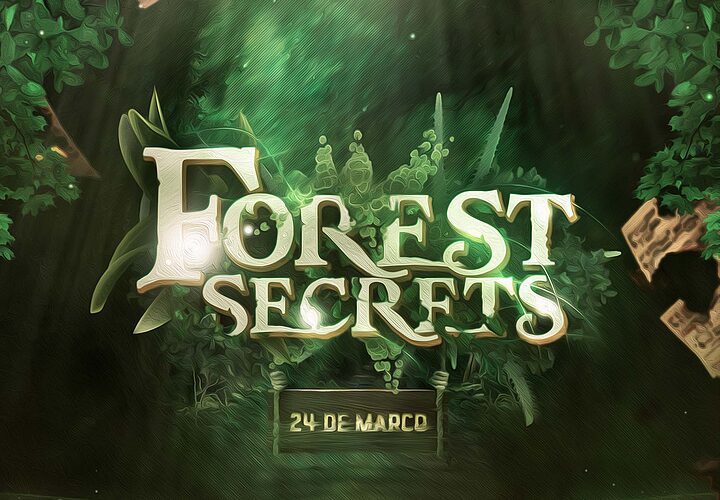 Free Forest Secret Text Effect Psd 1