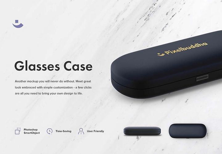 Free Glasses Case Mockup Psd 1