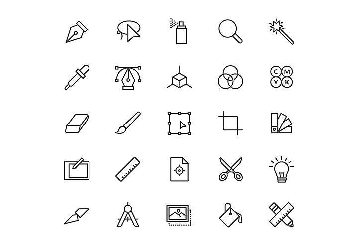 Free Graphic Design Icons 1