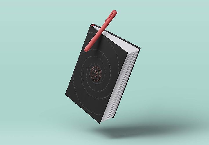 Free Gravity Book Mockup Psd 1