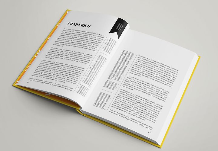 Free Hardcover Book Mockup Psd 1