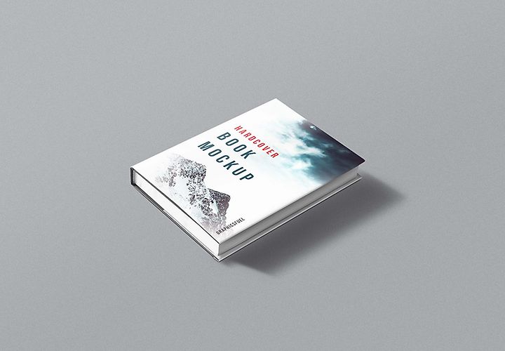 Free Hardcover Book Mockup Psd 4 1