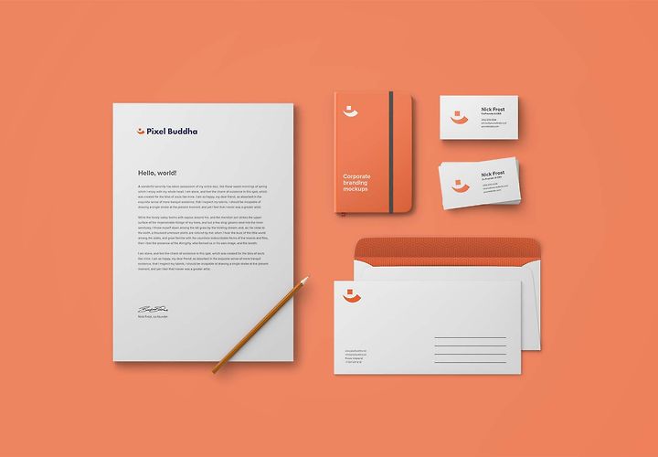 Free Identity Branding Mockup Psd 1