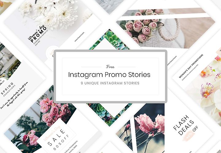 Free Instagram Stories Template Set 1