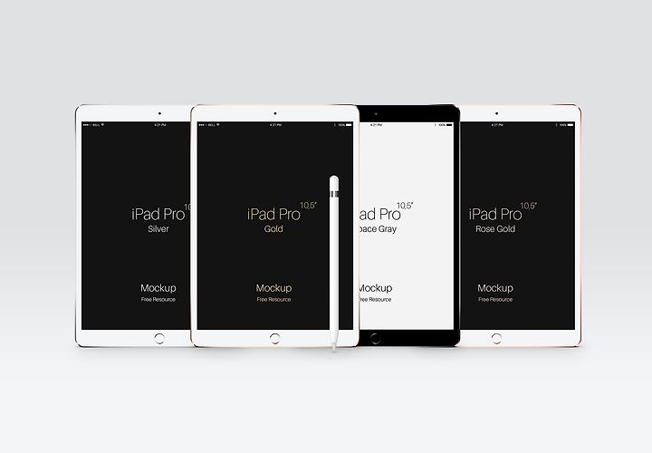 Free Ipad Pro Mockup Psd 1