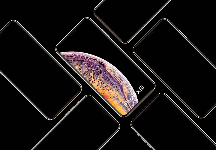 Free Iphone Xs And Max Mockups Psd 1