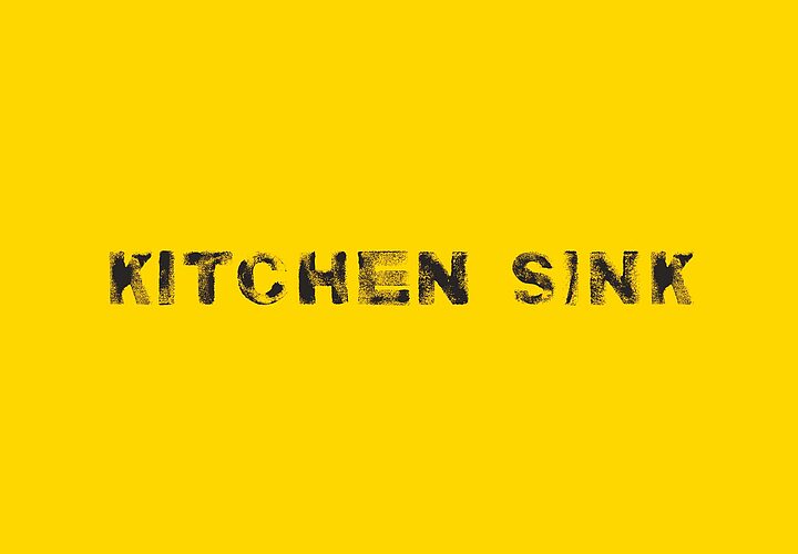 Free Kitchen Sink Typeface 1