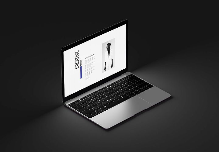 Free Macbook Mockup Psd 1