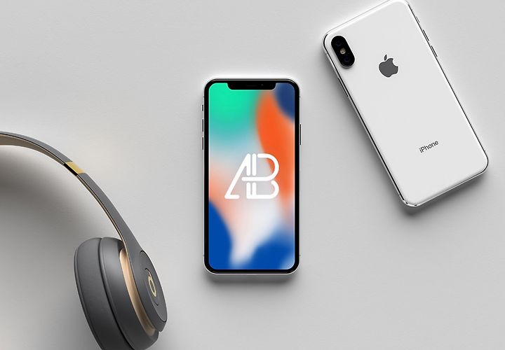 Free Modern Iphone X Mockup 1