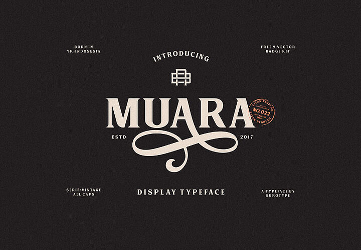 Free Muara Serif Font 1