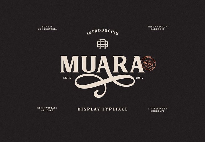 Free Muara Serif Font 1