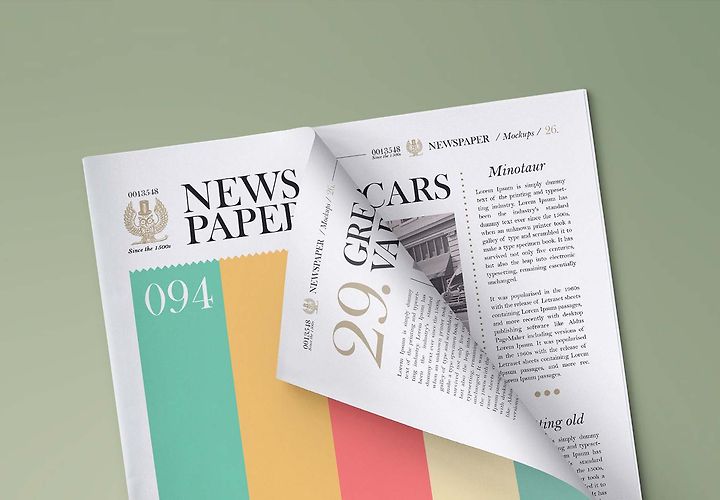 Free Newspaper Mockup Psd 2 1