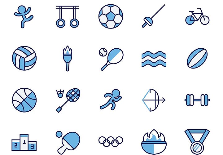Free Olympic Sport Icons Ai 1