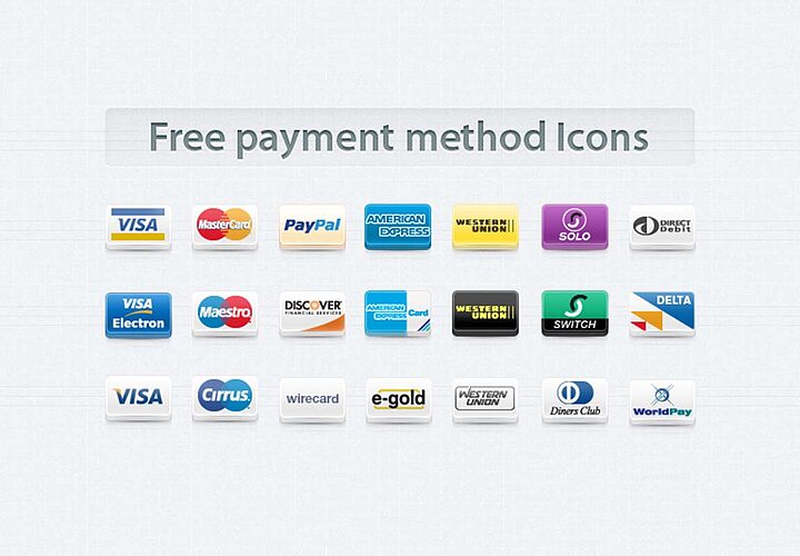Free Payment Method Icons Png 1