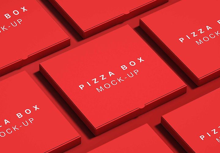 Free Pizza Box Mockup Psd 1