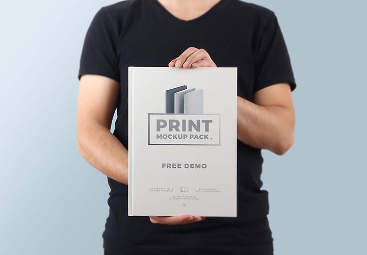 Free Print Mockup Pack Psd 1