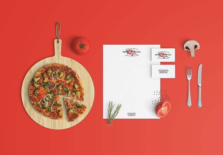 Free Restaurant Stationery Mockup Psd 1