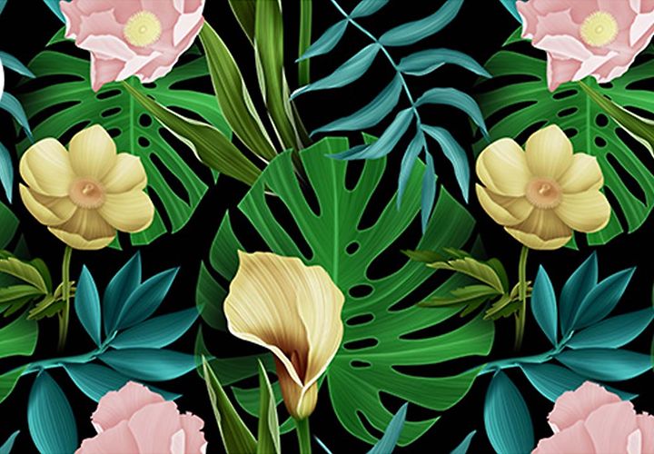 Free Seamless Floral Patterns 1