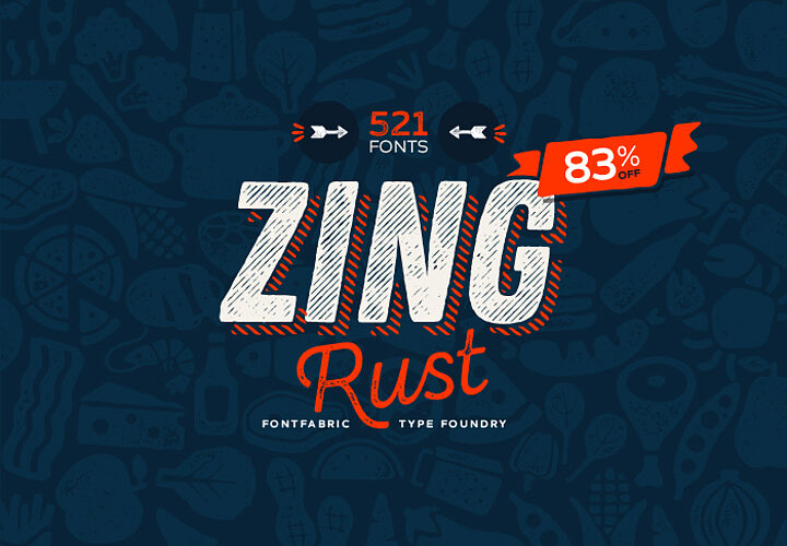 Free Zing Rust Font 1