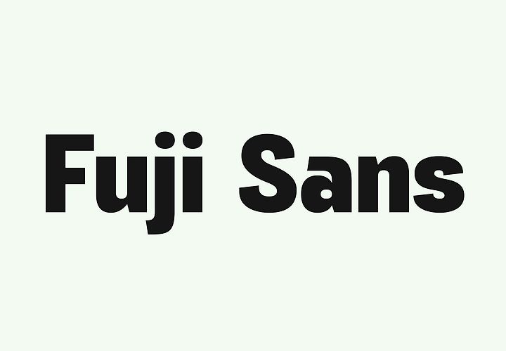 Fuji Sans Font 1