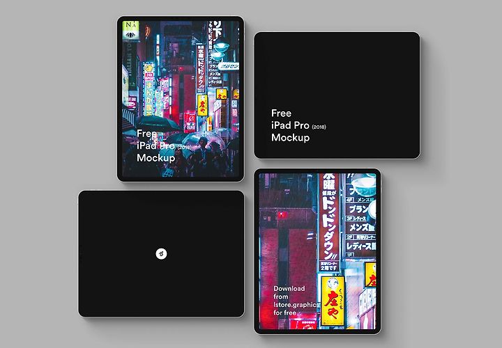 Ipad Pro Mockup 2018 Psd 1