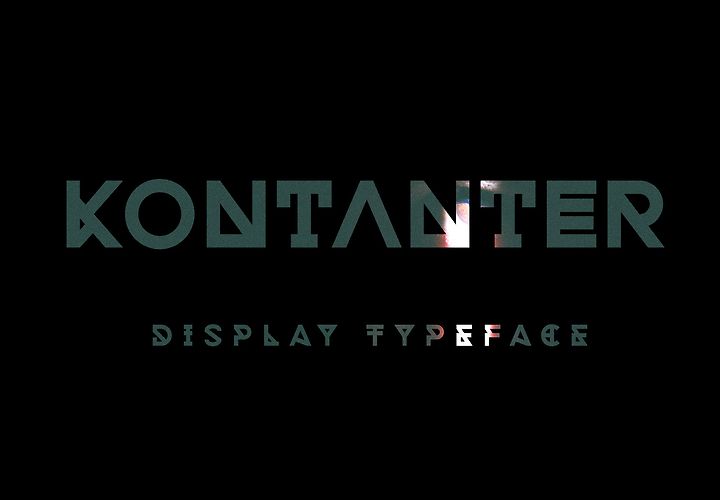 Kontanter Monospaced Free Font 1